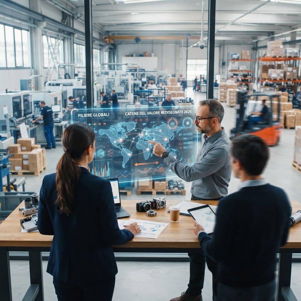 Catene del valore ridisegnate, filiere globali e PMI italiane: la guida strategica per trasformare la frammentazione internazionale in vantaggio competitivo strutturale nel 2025