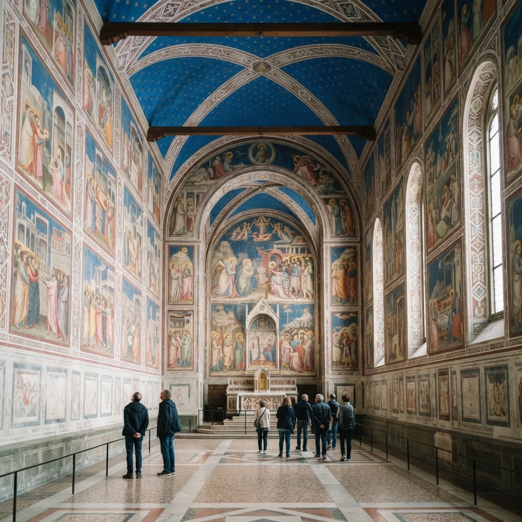 Giotto e la Cappella degli Scrovegni: l'alba del Rinascimento a Padova