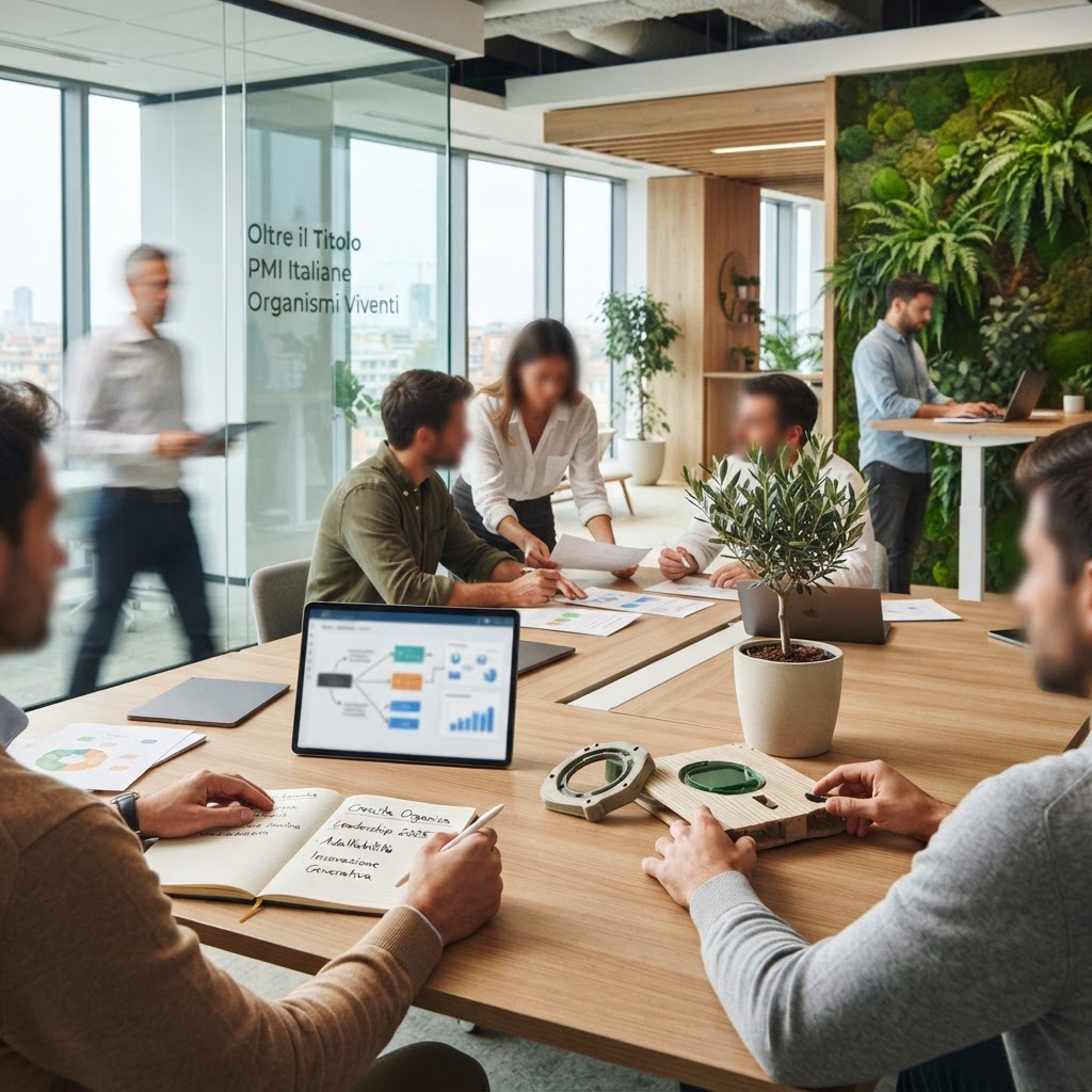 Oltre il titolo: la leadership generativa che trasforma le PMI italiane in organismi viventi capaci di crescere, adattarsi e lasciare un segno nel 2025
