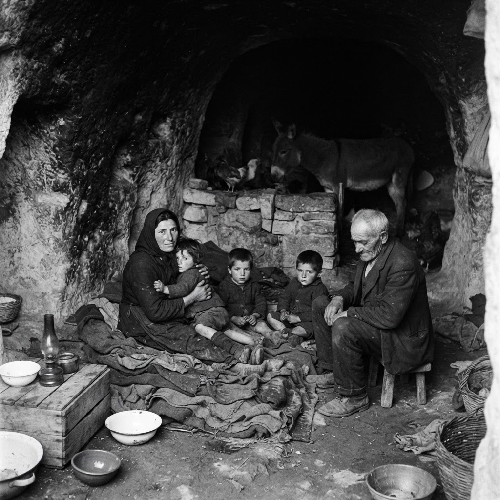 Matera, 1952: quando l'Italia scoprì che tremila famiglie vivevano ancora nelle caverne