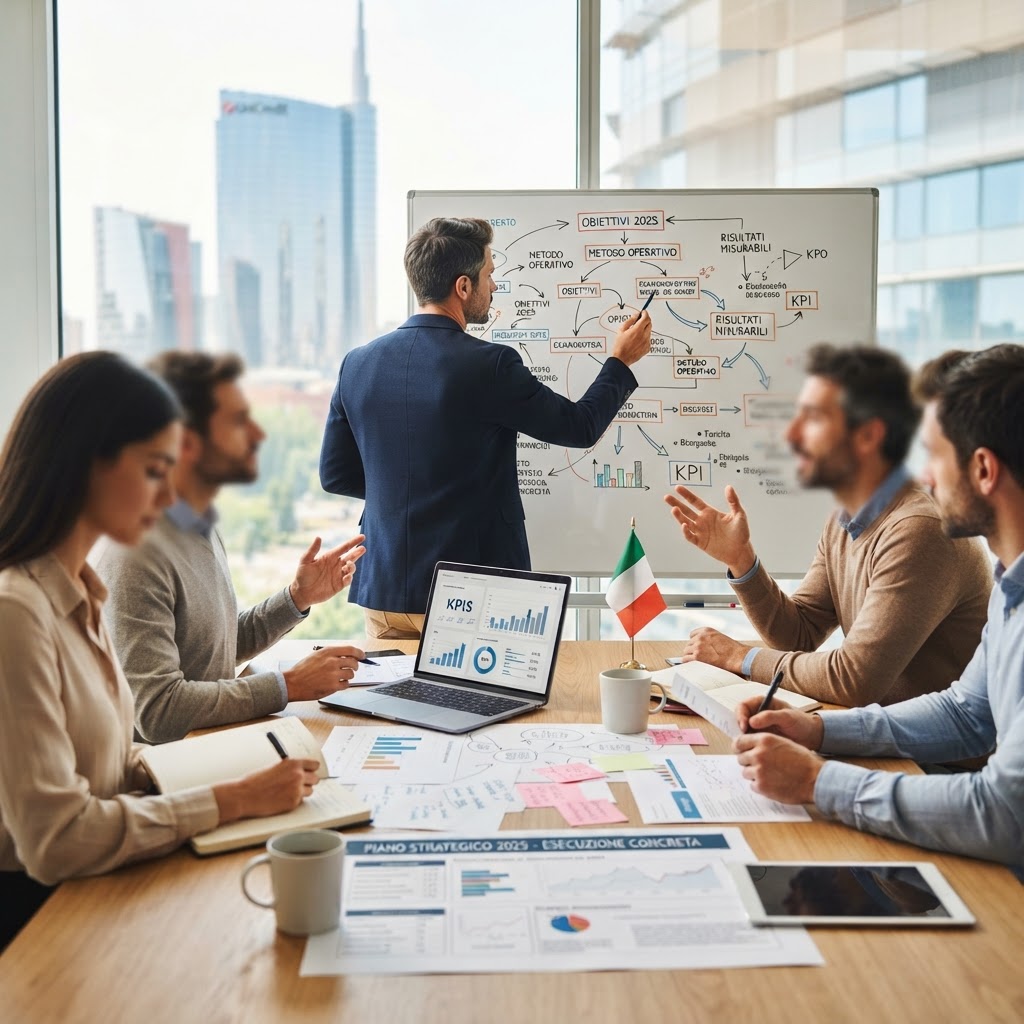 Quando la vision non basta: il metodo operativo per trasformare la direzione strategica delle PMI italiane in esecuzione concreta e risultati misurabili nel 2025