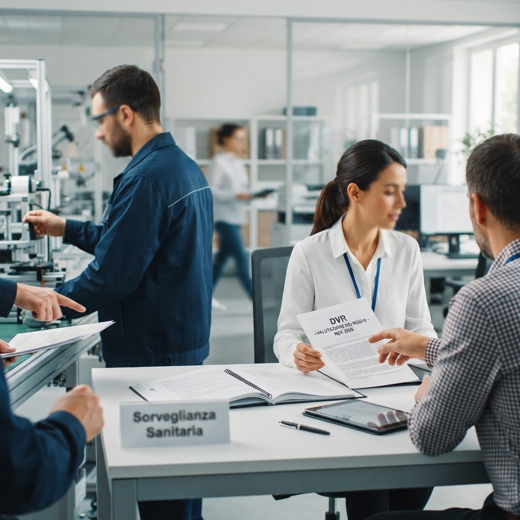 Sorveglianza sanitaria, valutazione del rischio e DVR aggiornato: la guida normativa completa per le PMI italiane che vogliono trasformare gli obblighi in sistema di protezione reale nel 2025
