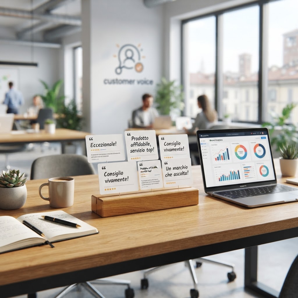 Clienti che parlano per te: la guida operativa per trasformare la voce dei tuoi acquirenti nel motore più potente del brand nelle PMI italiane