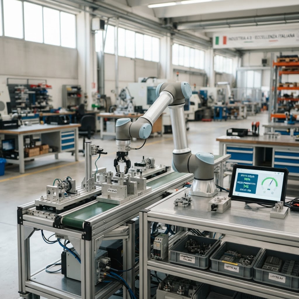 Robotica collaborativa e PMI italiane: quando il cobot diventa il collega più produttivo della fabbrica