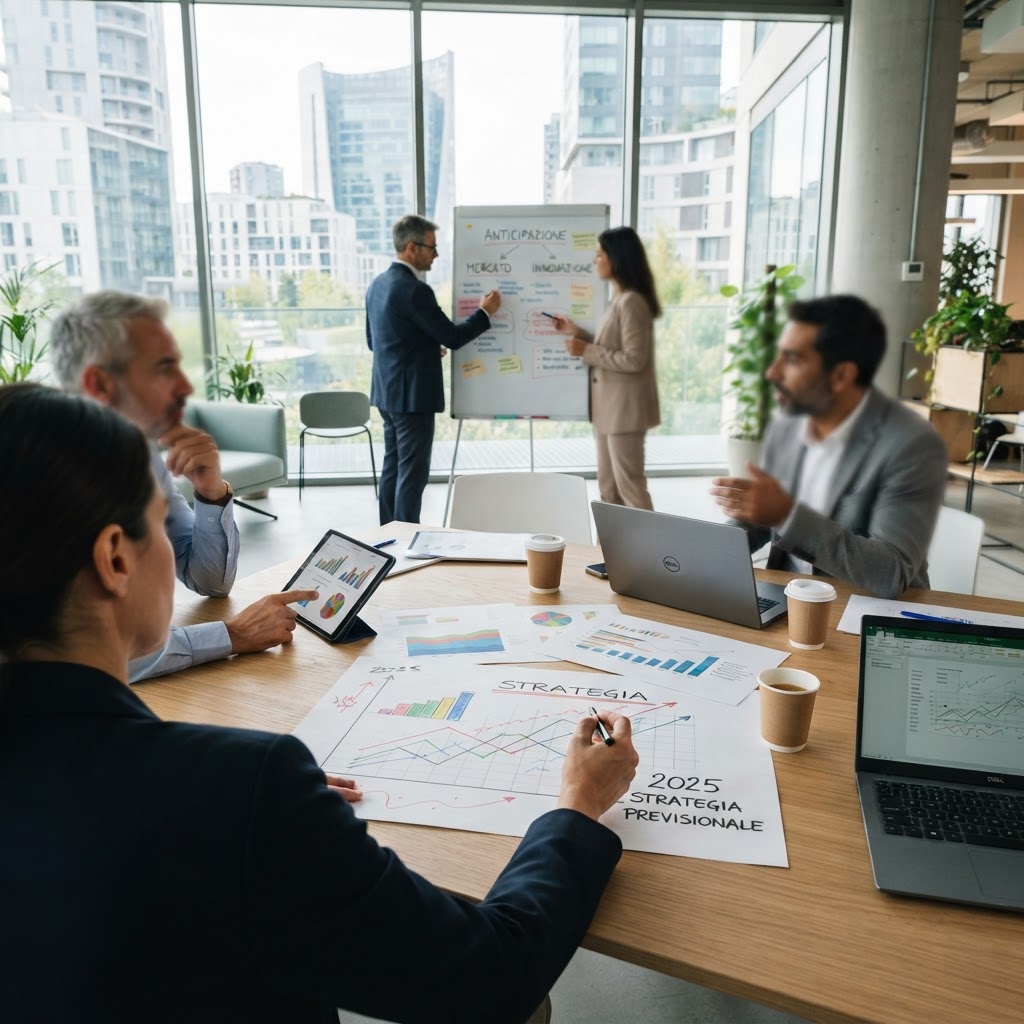 Decidere prima che il mercato decida per te: la leadership anticipatoria che trasforma le PMI italiane in imprese capaci di governare il cambiamento nel 2025