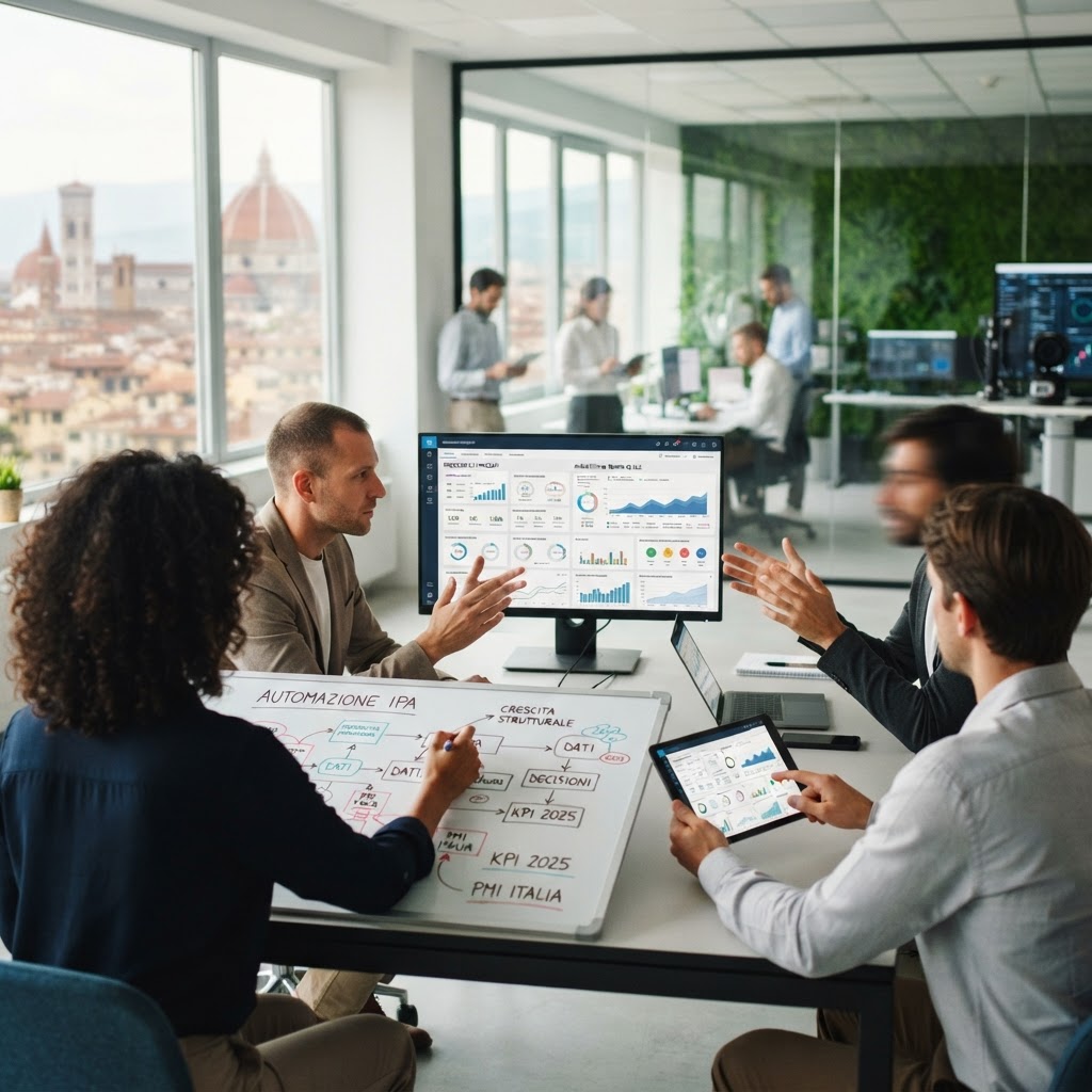 Dati che corrono, decisioni che cambiano: le PMI italiane che hanno trasformato l'automazione intelligente dei processi in architettura di crescita strutturale nel 2025