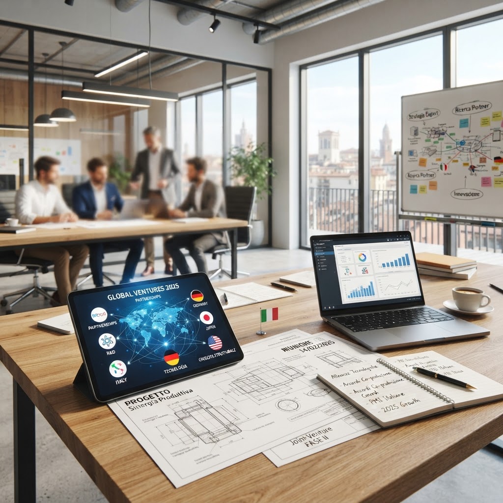 Joint venture, accordi di co-produzione e alleanze tecnologiche: le PMI italiane che hanno trasformato la collaborazione internazionale in motore di crescita strutturale nel 2025