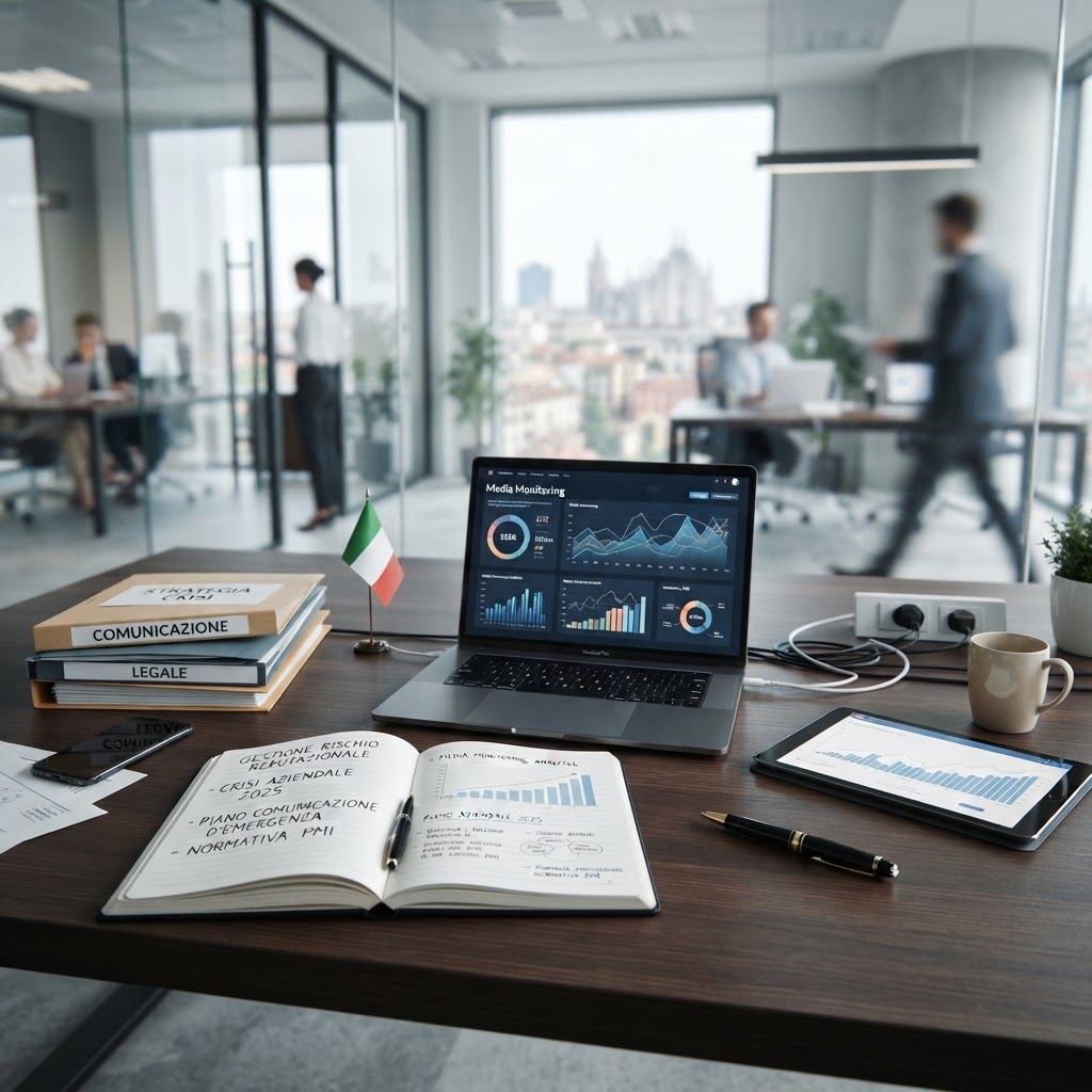 Gestione del rischio reputazionale, crisi aziendali e comunicazione d'emergenza: la guida normativa completa per le PMI italiane che vogliono trasformare ogni tempesta mediatica in un sistema di protezione strutturale e vantaggio competitivo nel 2025