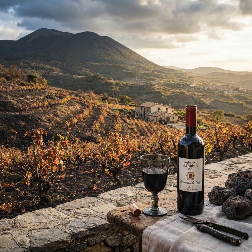 Aglianico del Vulture: il Vino Nero di Basilicata che Sfida il Tempo