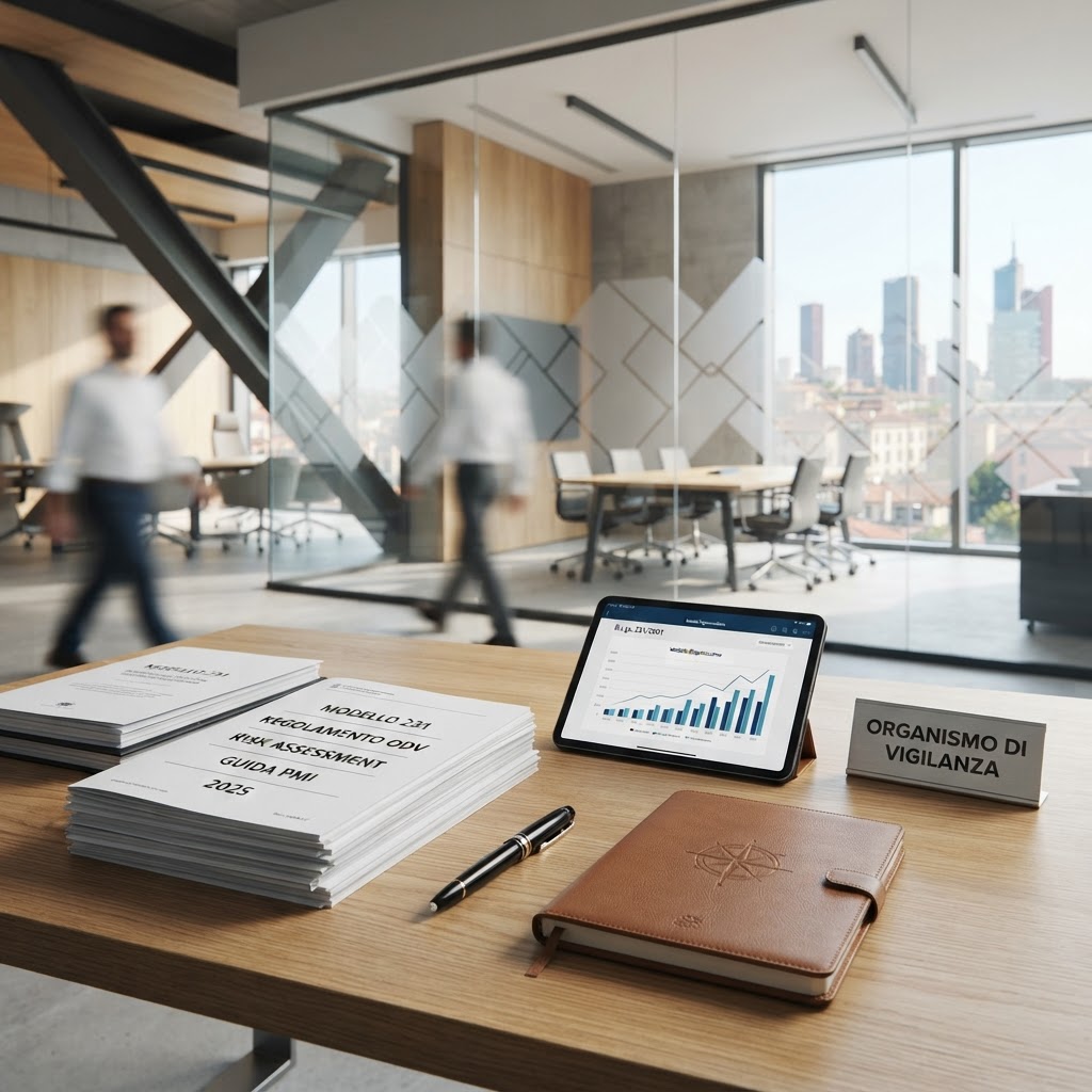 Responsabilità amministrativa, modelli organizzativi e organismi di vigilanza: la guida normativa completa per le PMI italiane che vogliono trasformare il D.Lgs. 231/2001 in un sistema di protezione reale e vantaggio competitivo strutturale nel 2025