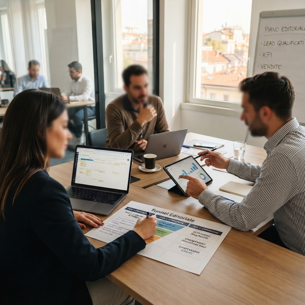 Content marketing strutturato e funnel editoriale: la guida operativa per le PMI italiane che vogliono trasformare ogni contenuto in clienti reali e fatturato misurabile nel 2025