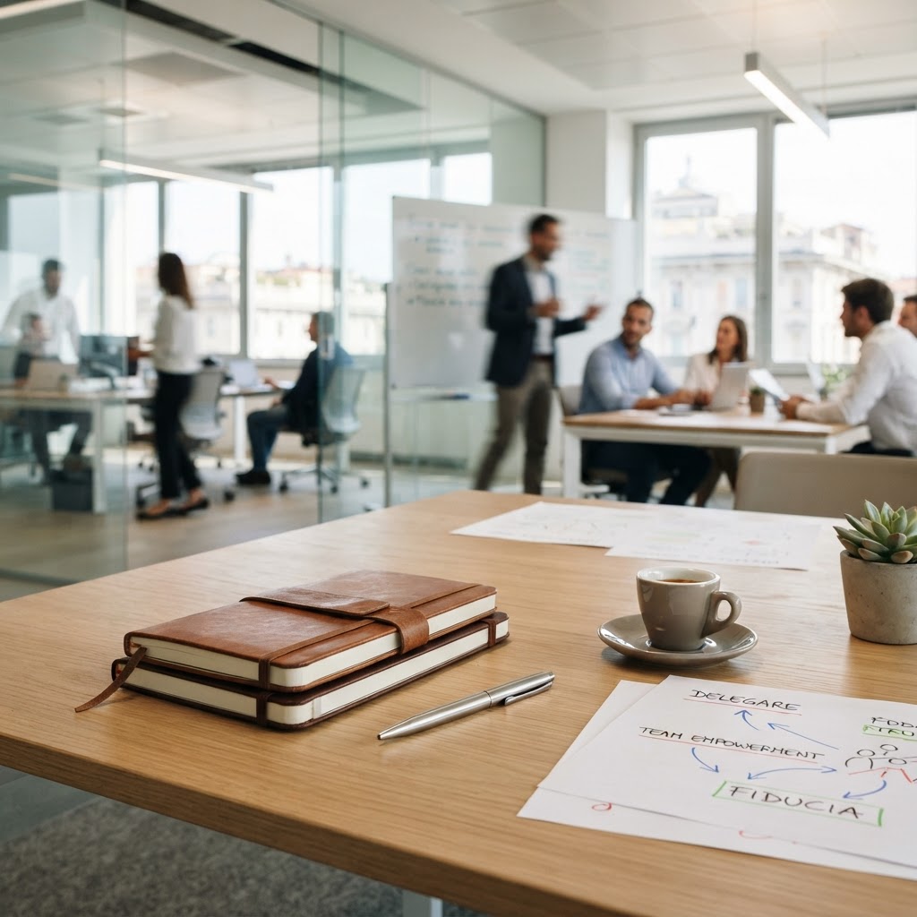 Delegare per crescere, fidarsi per vincere: la nuova grammatica della leadership italiana che trasforma le PMI in macchine da competitività