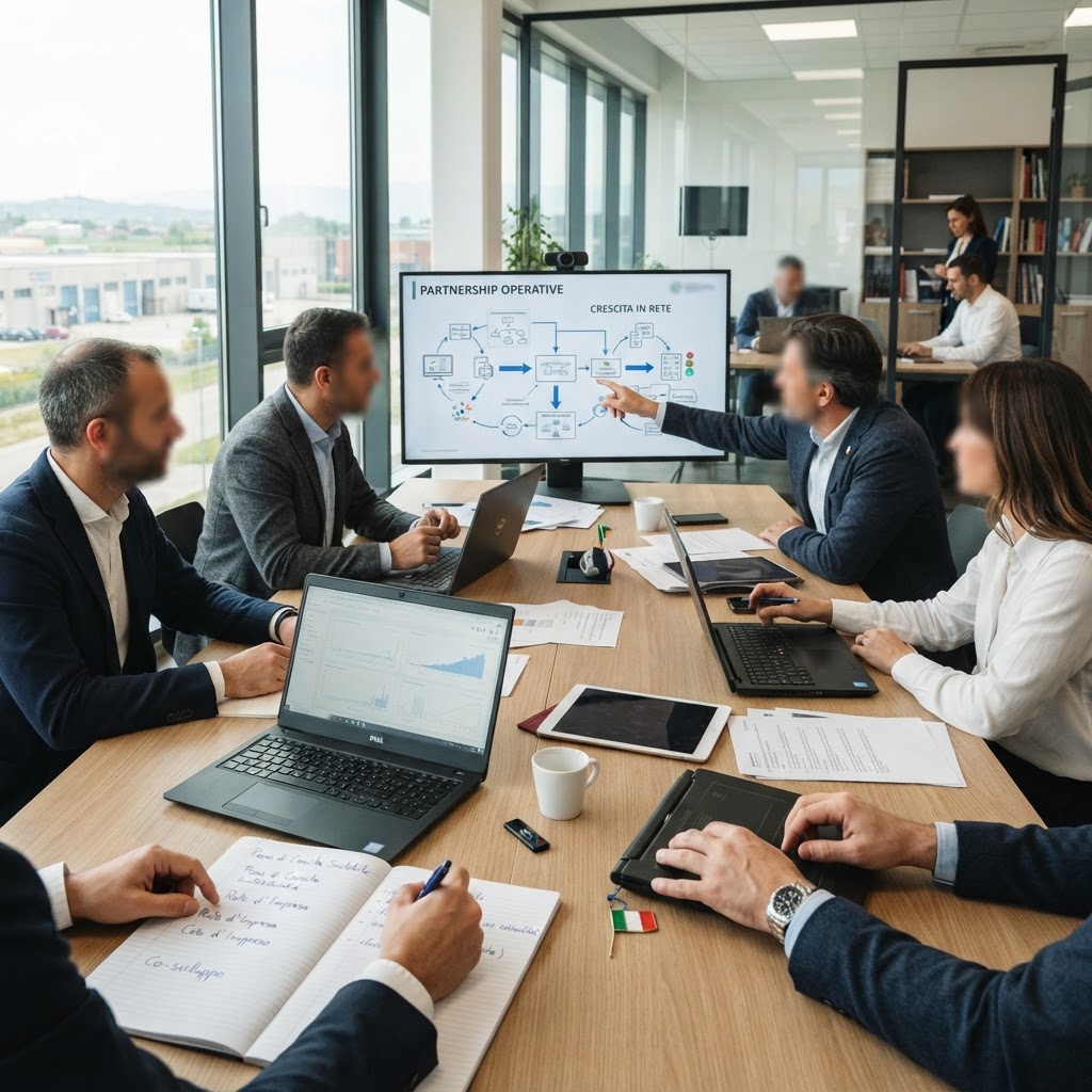 Partnership operative, accordi di co-sviluppo e reti d'impresa: le PMI italiane che hanno trasformato la collaborazione strutturata in motore di crescita scalabile