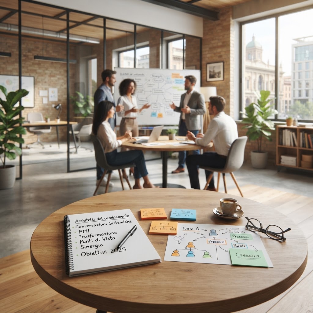 Conversazioni che cambiano le aziende: il coaching sistemico che trasforma i middle manager delle PMI italiane in architetti del cambiamento