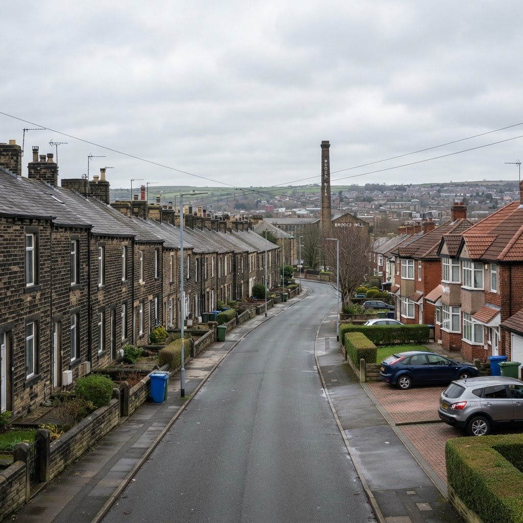 Ossett and Horbury mix of traditional stone and brick-built terraced housing and 1930s semi-detached houses with pitched slate and tiled roofs
