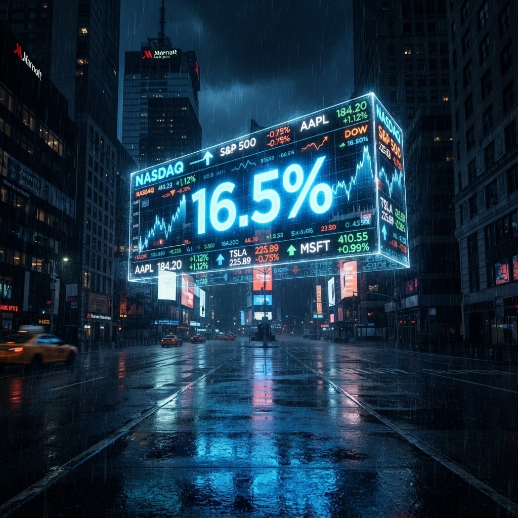 Wall Street’s Impossible Prosperity: The 16.5% Wealth Surge as a Resource Buffer