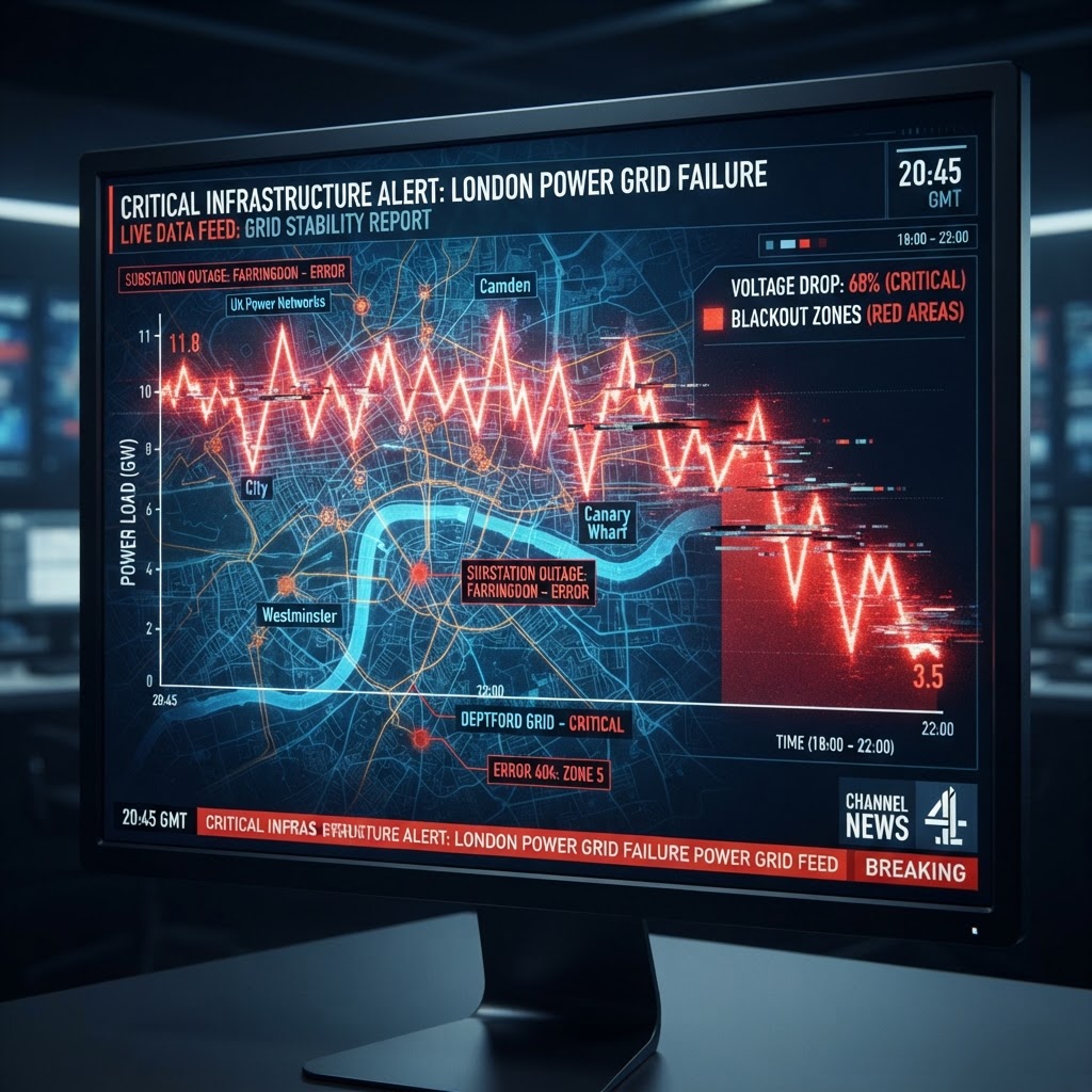 The 'Variance Chart' showing the correlation between global conflict data and localized infrastructure latency.