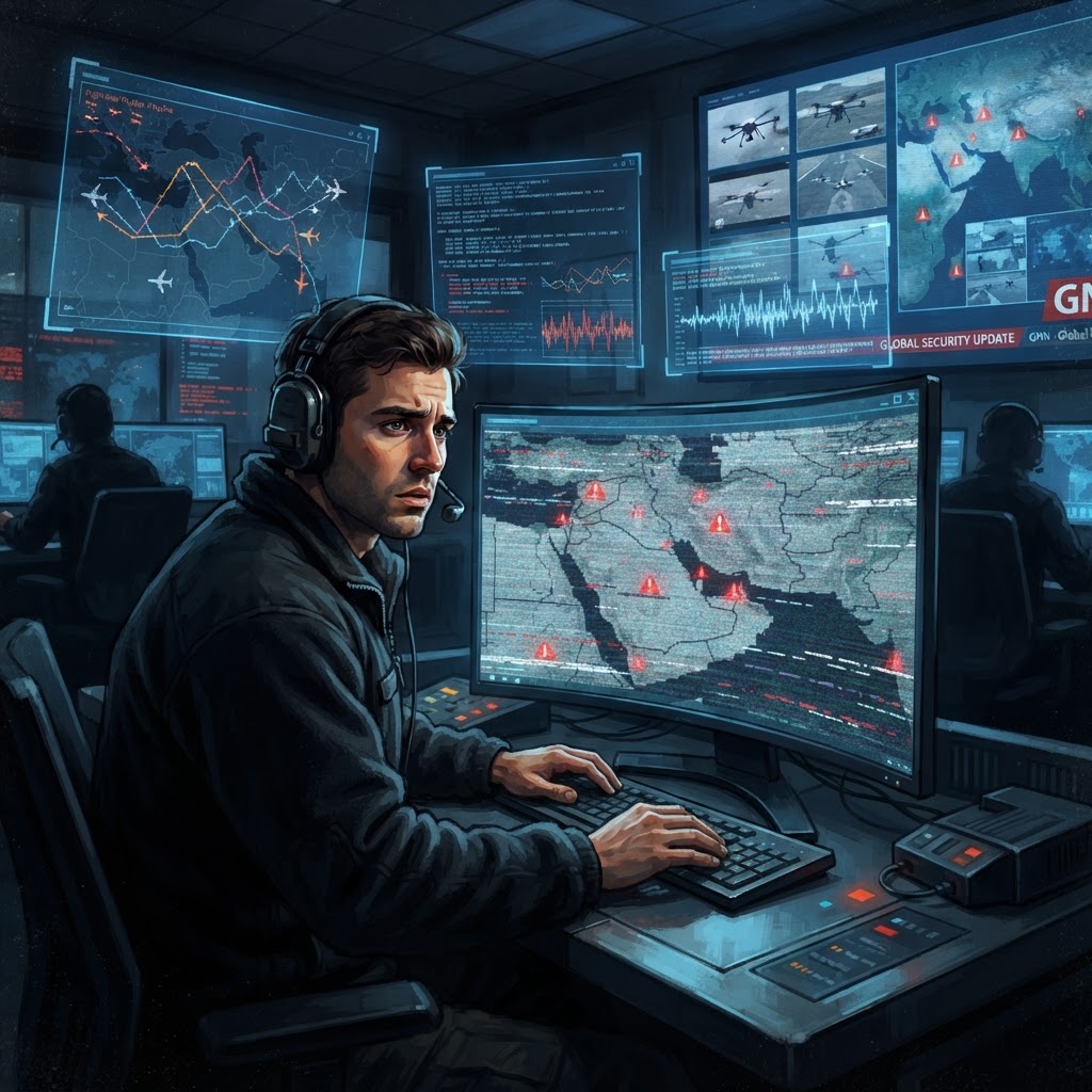 Data analysts at research centers are finding that kinetic conflict zones map perfectly onto the system's most overloaded sectors.