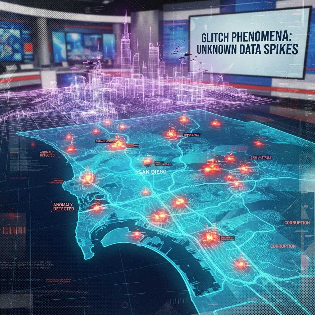 The San Diego synchronization map reveals a direct data link between regional training zones and the conflict theater.