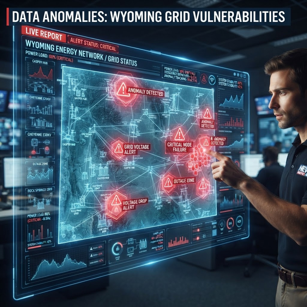 The diagnostic interface used by the High Plains Data Hub to track grid synchronization errors.