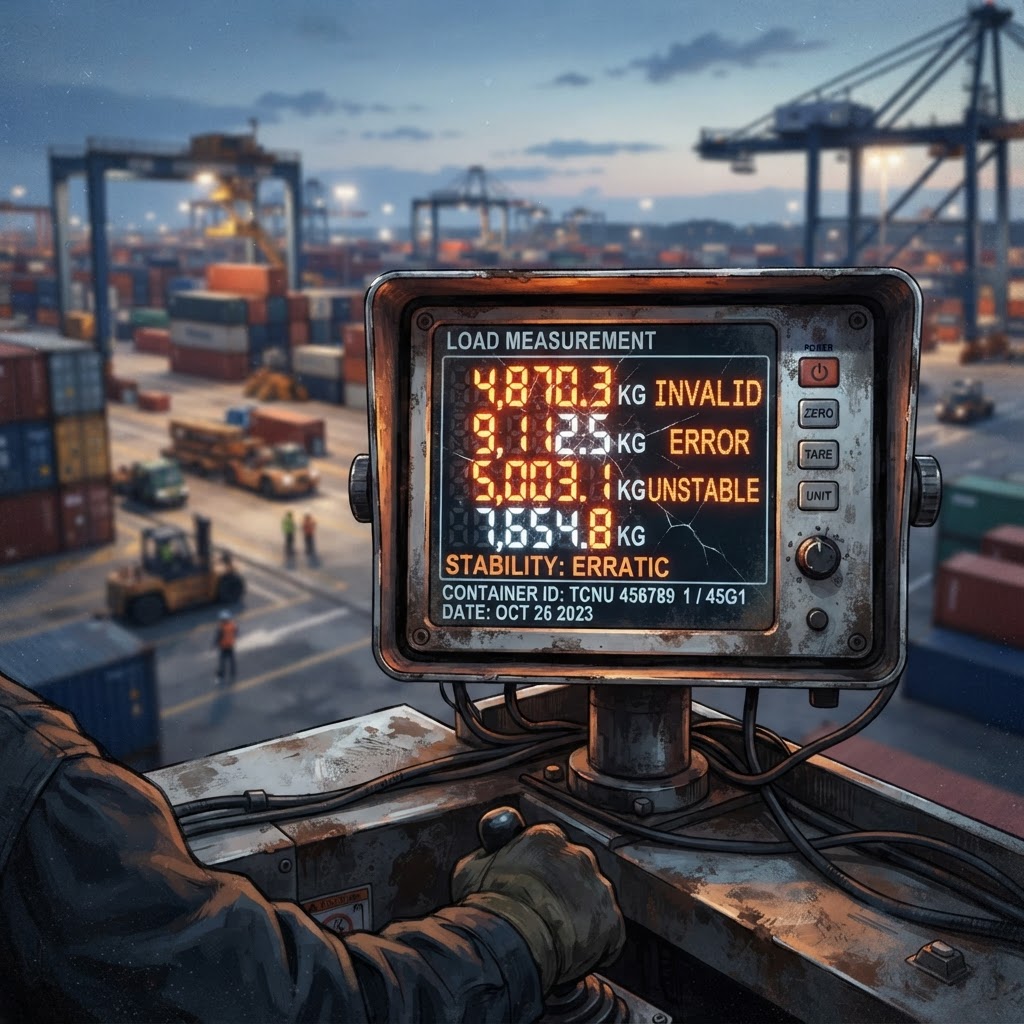 Sensor data from the Port of Baltimore shows impossible weight fluctuations as tankers offload their cargo.