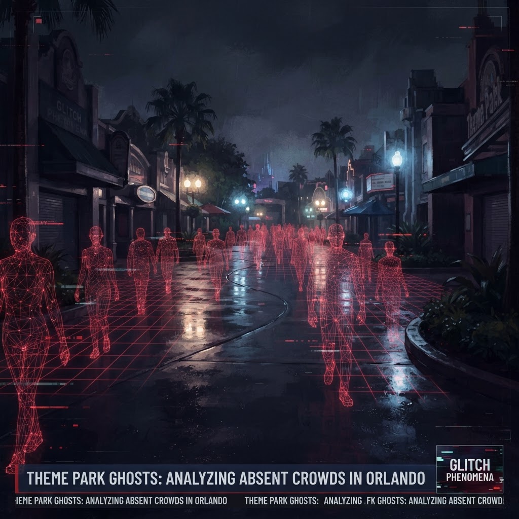 Central Florida Theme Park Security Grids Register 'Phantom' Crowd Density During Global Crisis