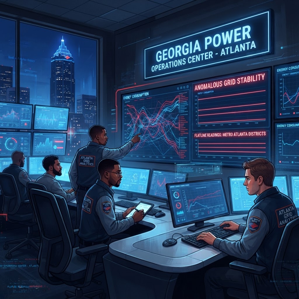 The Diesel Equilibrium: Georgia Grid Operators Detect Statistical Impossibility in Global Energy Influx