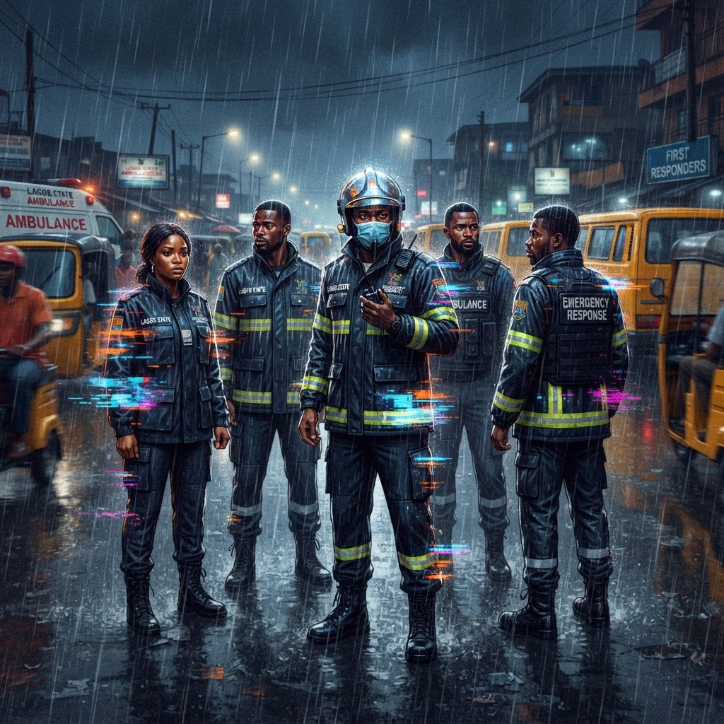 Responders during the October 13th exercise experienced intermittent visual glitches.
