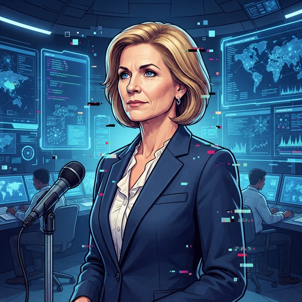 Senator Patricia Vance leads the Senate oversight committee investigation into the integrity of national data feeds.