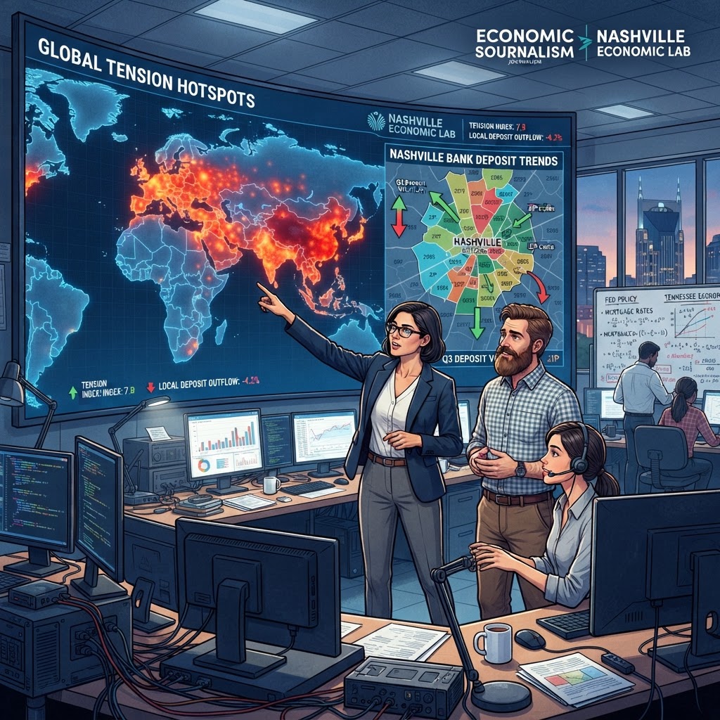 Analysts at the Cumberland Financial Institute attempt to map the correlation between global geopolitical conflict and local asset inflation.