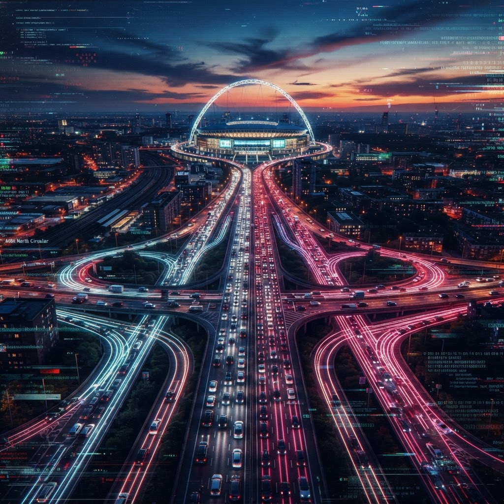 London Transit Gridlock: 'Ghost Patterns' Emerge Amidst NFL London Games
