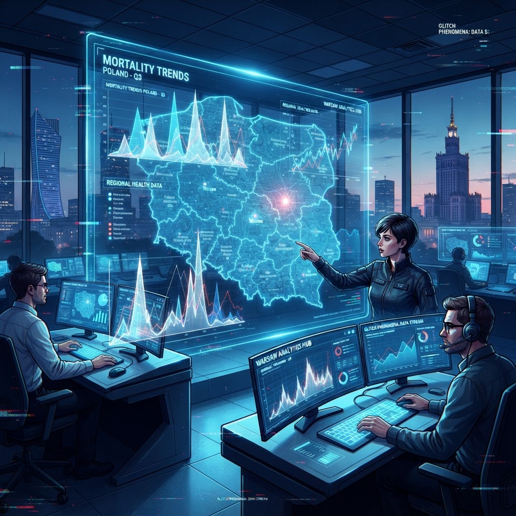 Warsaw Disaster Simulations Reveal Recurring 'Ghost' Patterns in Regional Data
