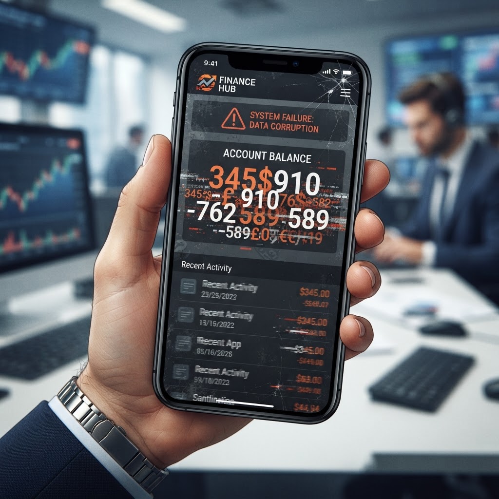Local consumers are increasingly reporting 'data ghosting' on mobile banking platforms, casting doubt on the validity of recent wealth index reports.