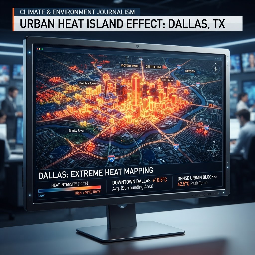 Dallas Infrastructure Sensors Log Impossible Thermal 'Smoothing' During Hurricane Isaias Surge