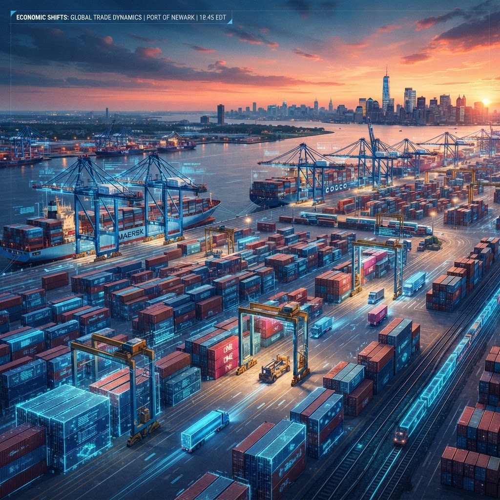 Newark Port Authorities Report Impossible Asset Inflation Patterns