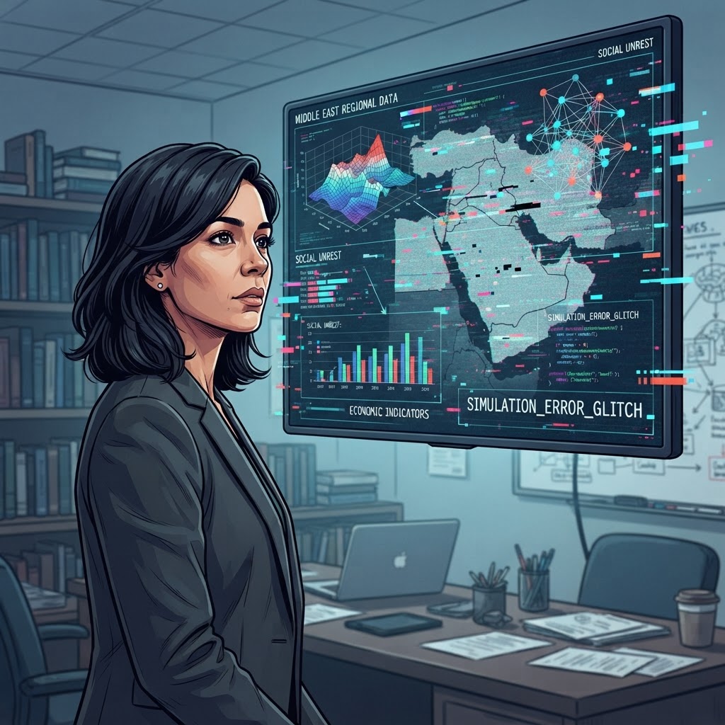 Dr. Eliza Nakamura reviews the chronometric data discrepancies logged during the strike.