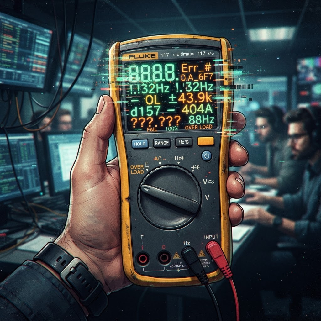 Standard diagnostic tools continue to fail when attempting to read the grid's anomalies.