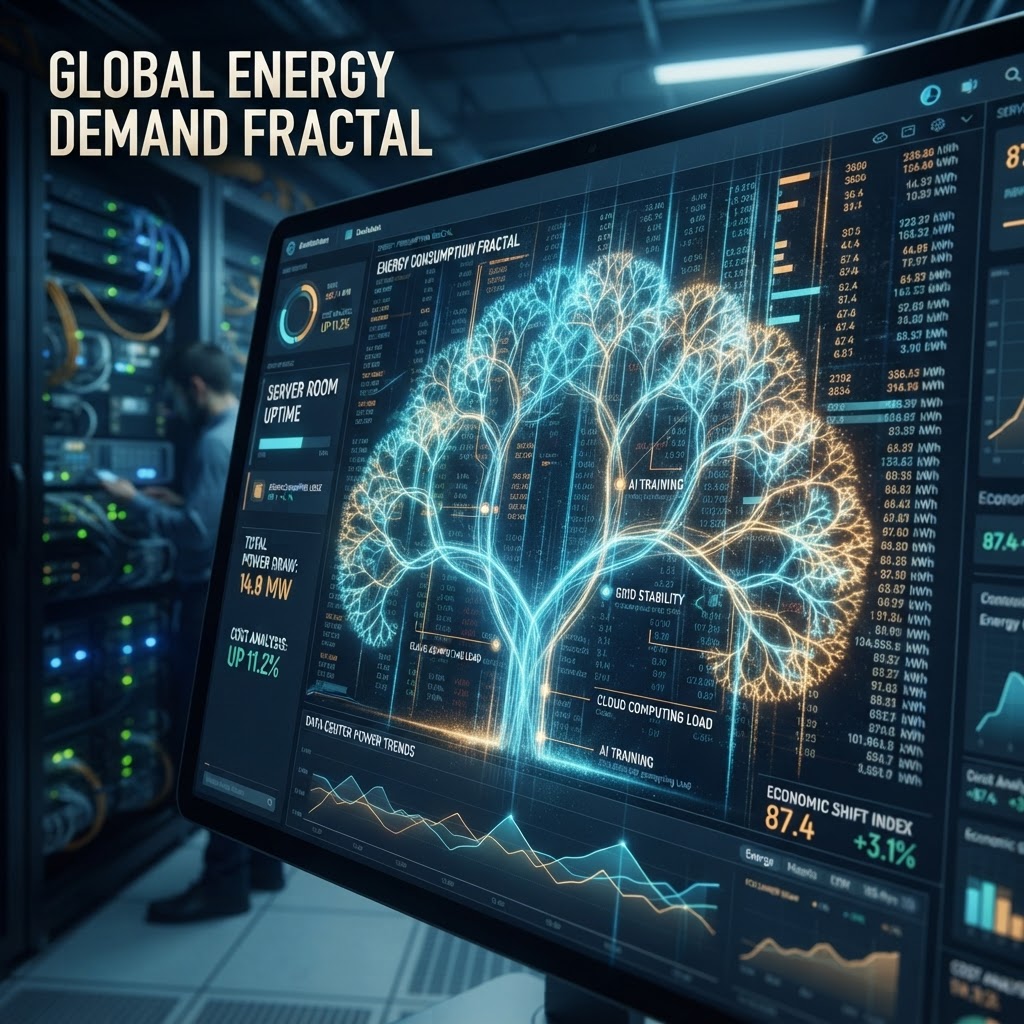 Data analysts at the Southwest Institute are observing 'optimized' patterns in energy consumption that suggest artificial regulation.