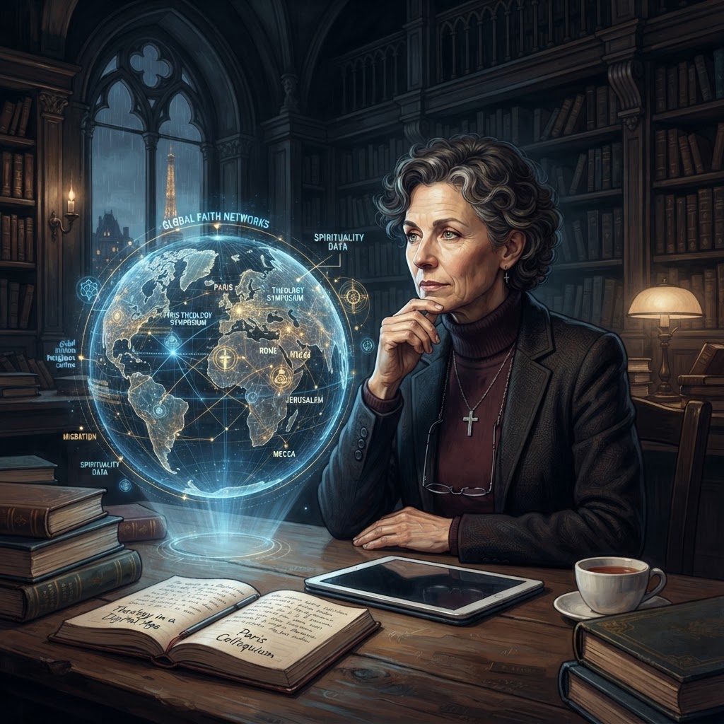 Theorists mapping the synchronization points between spiritual leadership and global events.