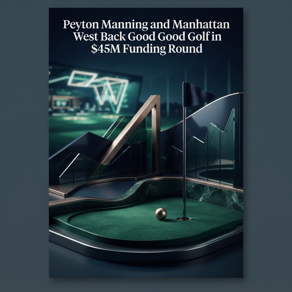Peyton Manning and Manhattan West Back Good Good Golf in $45M Funding Round