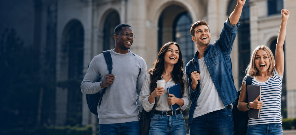 Celebrating students on campus