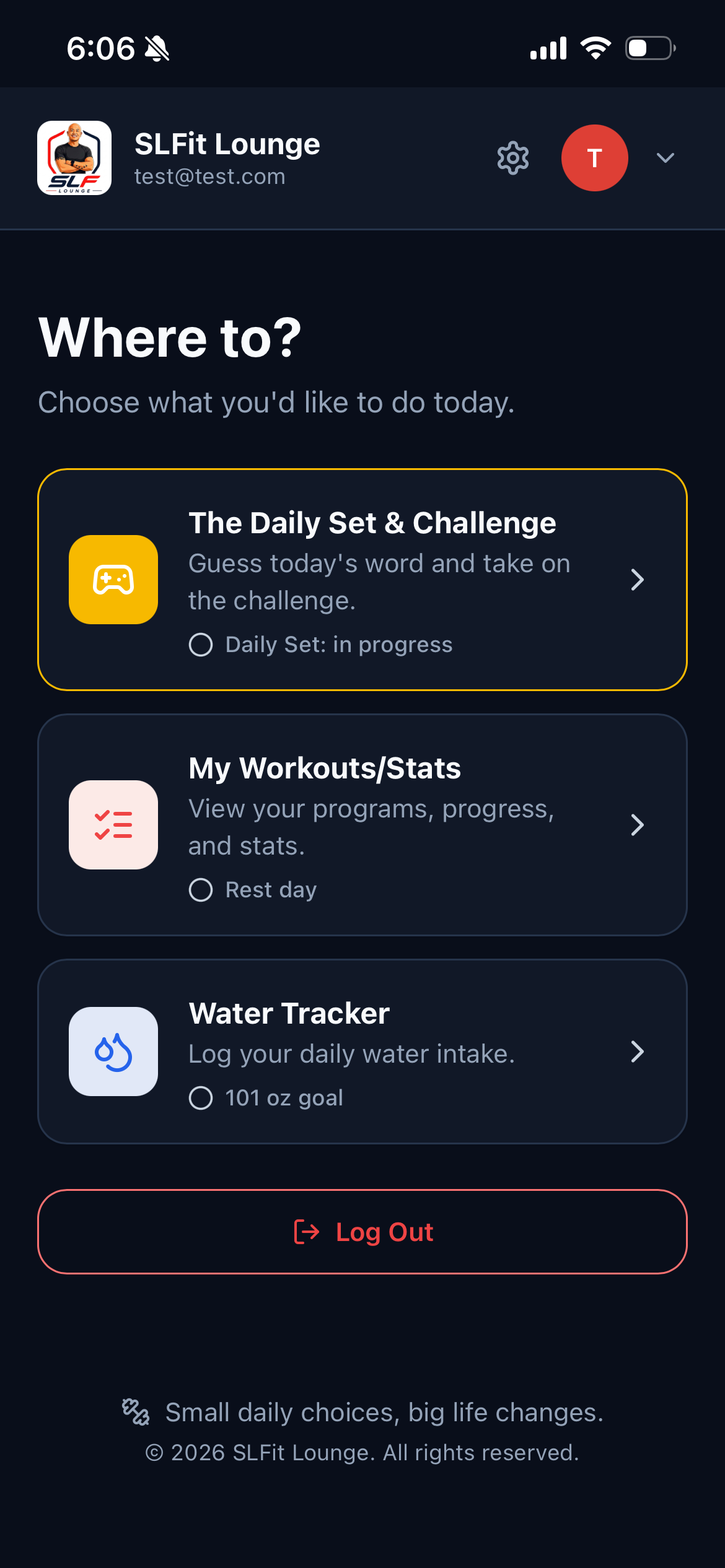 SLFit Lounge preview