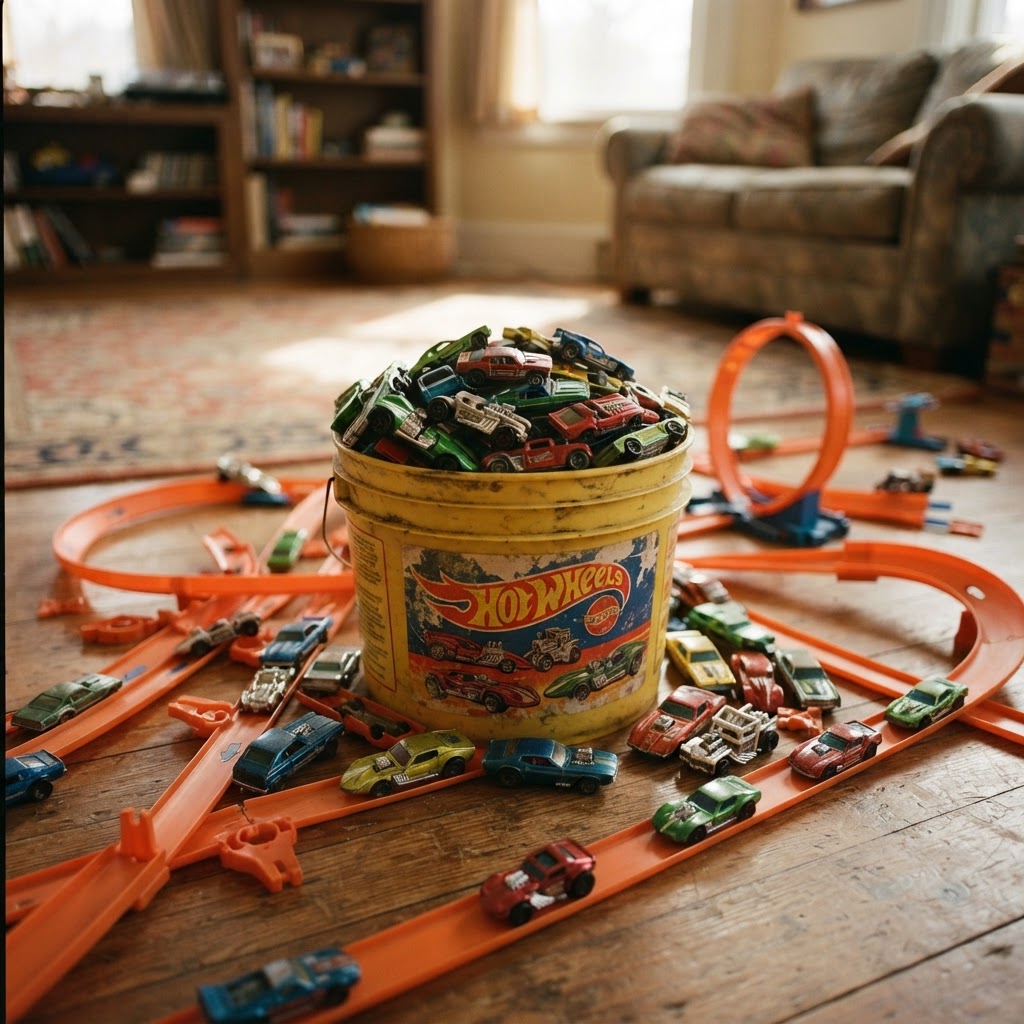 Memorial photo of The Hot Wheels Track That Filled the Hallway