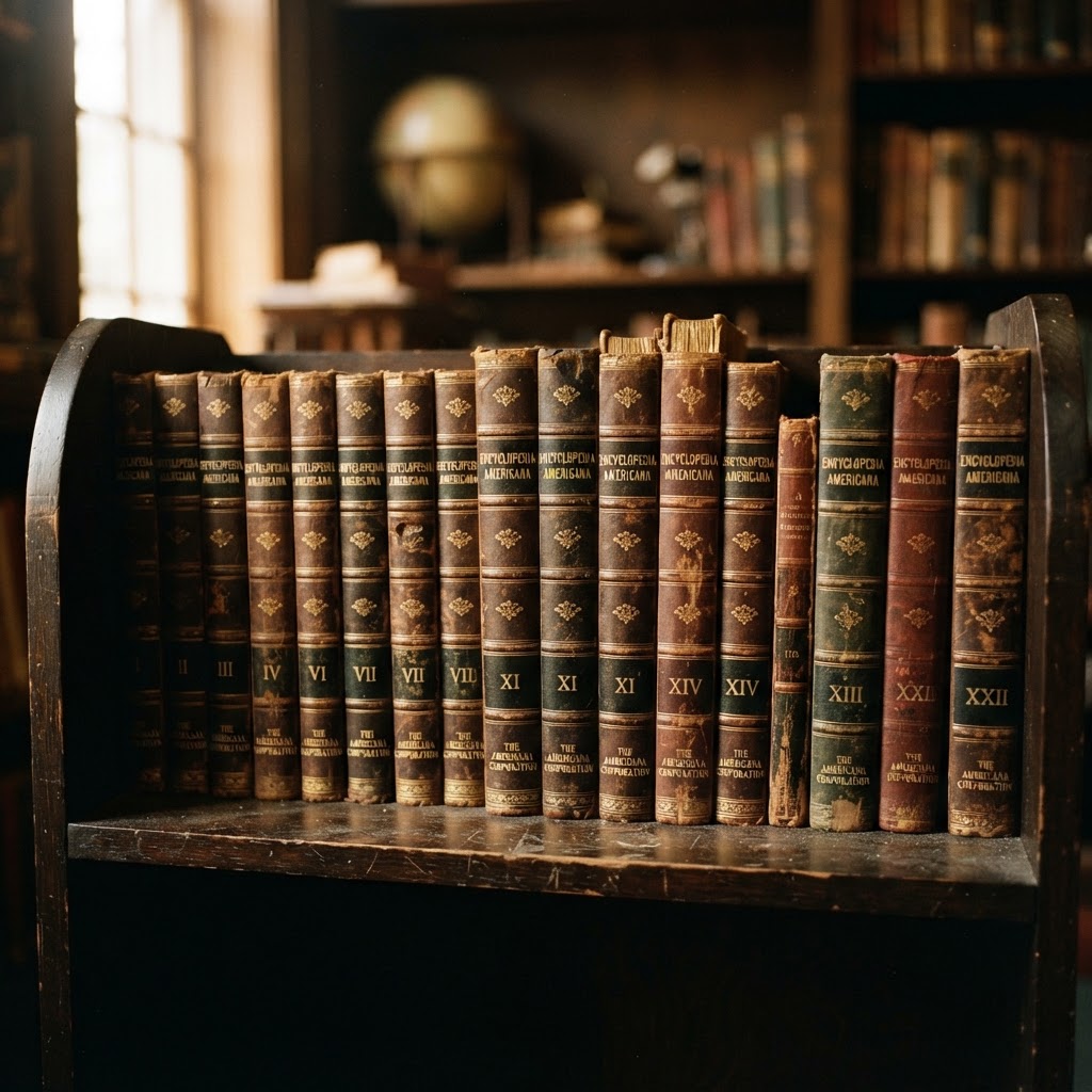 Memorial photo of The Encyclopedia Set From the Living Room