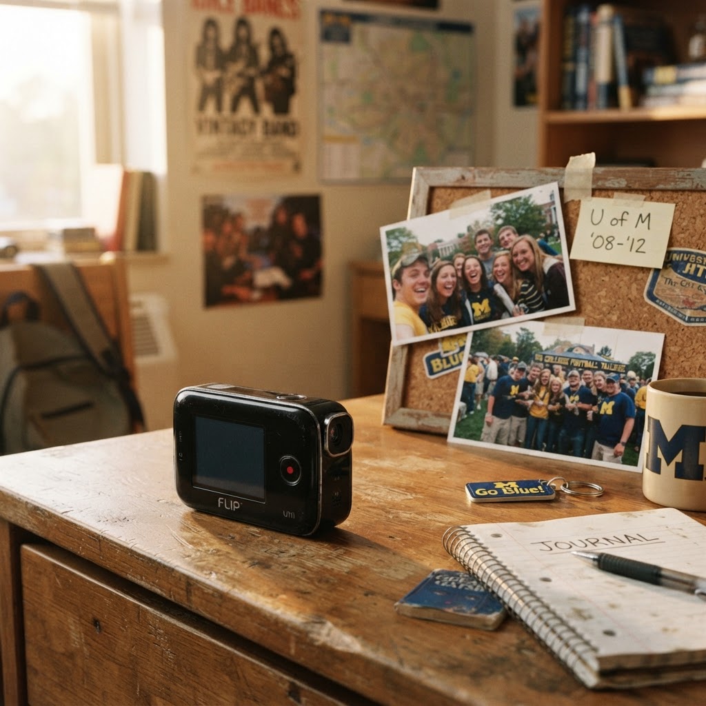 Memorial photo of The Flip Video Camera From College