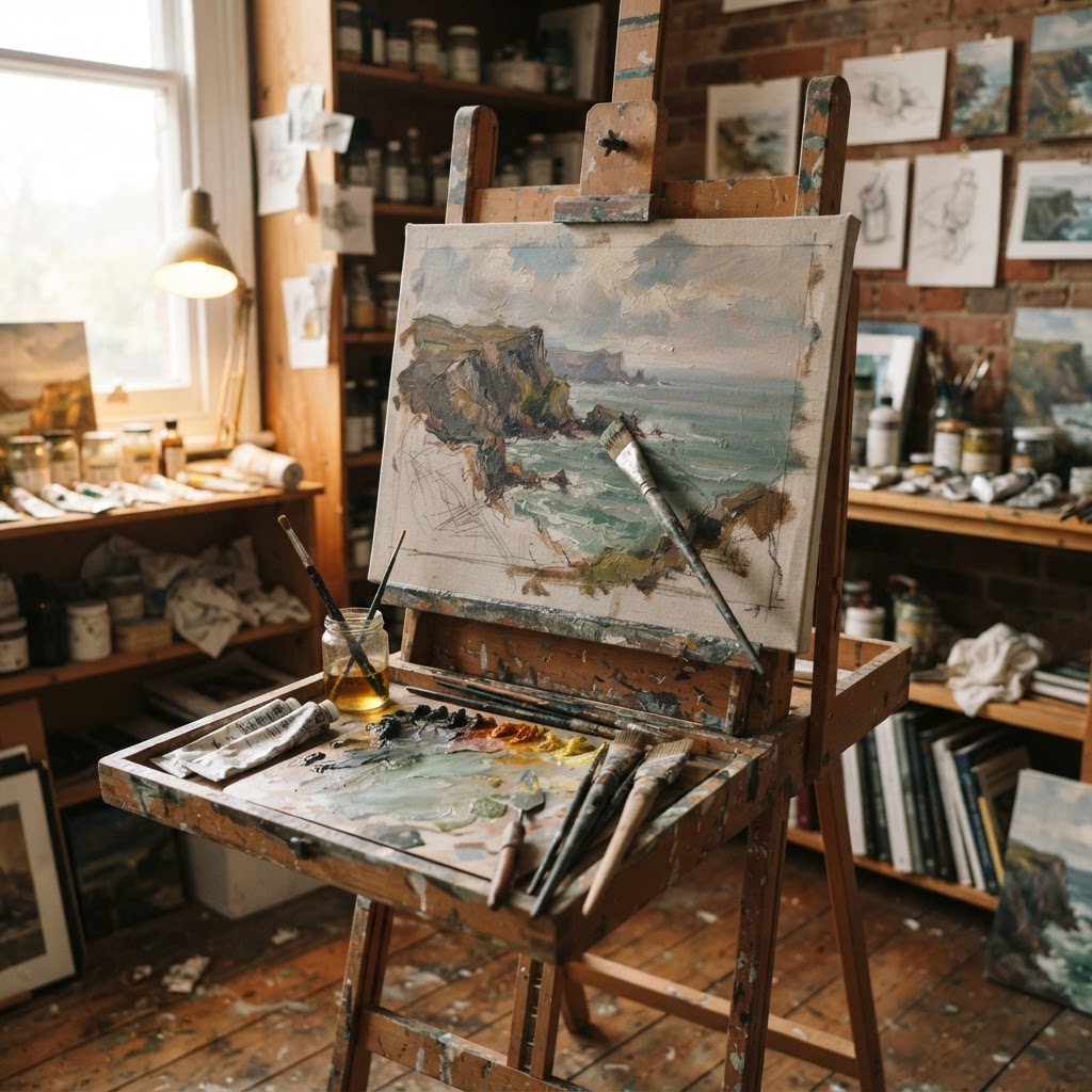 Memorial photo of The Canvas I Never Finished