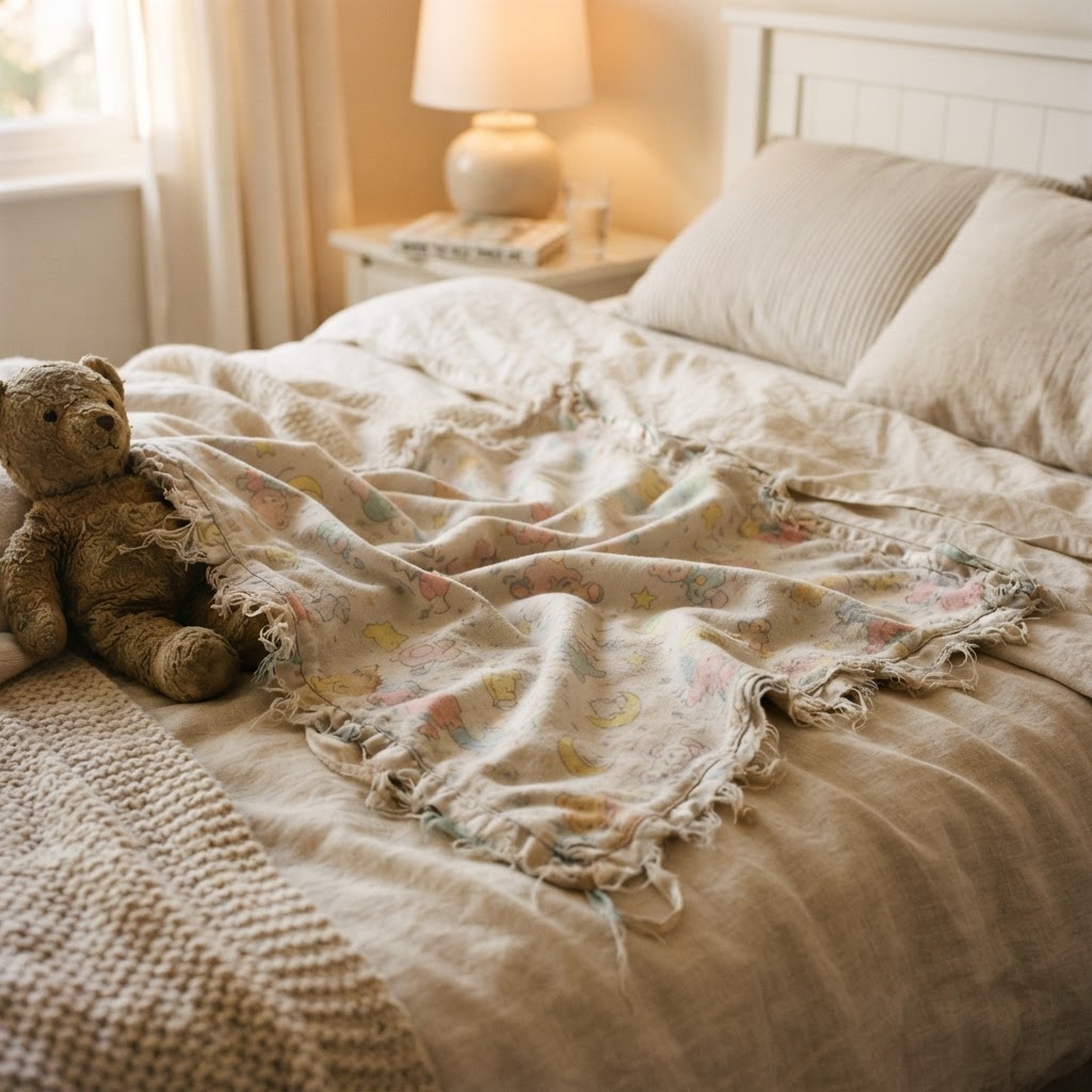 Memorial photo of The Childhood Blanket I Couldn't Replace