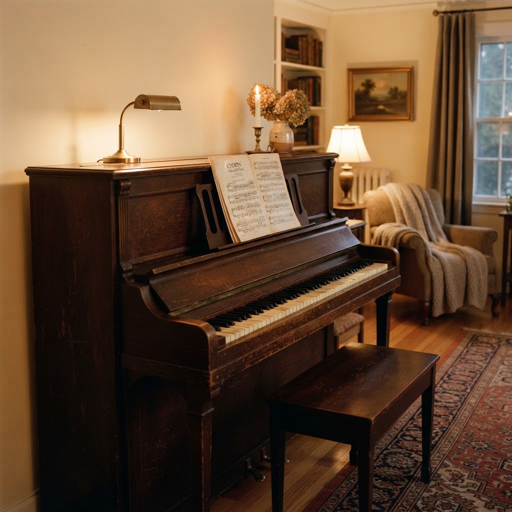 Memorial photo of The Piano From the Living Room