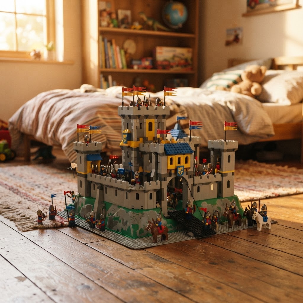 Memorial photo of The Lego Castle I Built With Dad