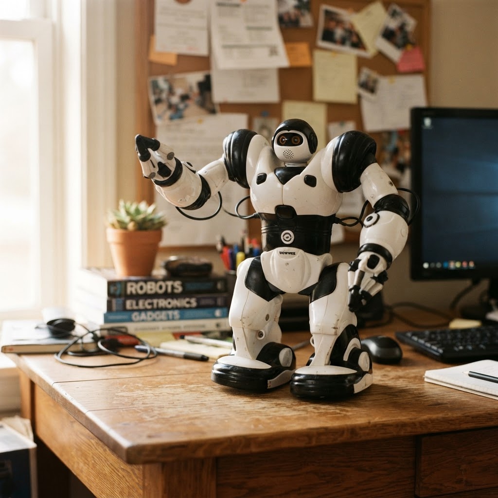 Memorial photo of The Robosapien I Programmed